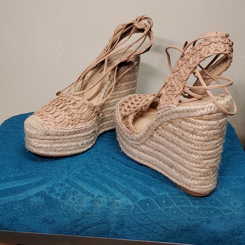 Nude beige gianni bini Wedges